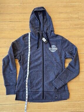 Sage Brand Women's  Full Zip Hoodie LG